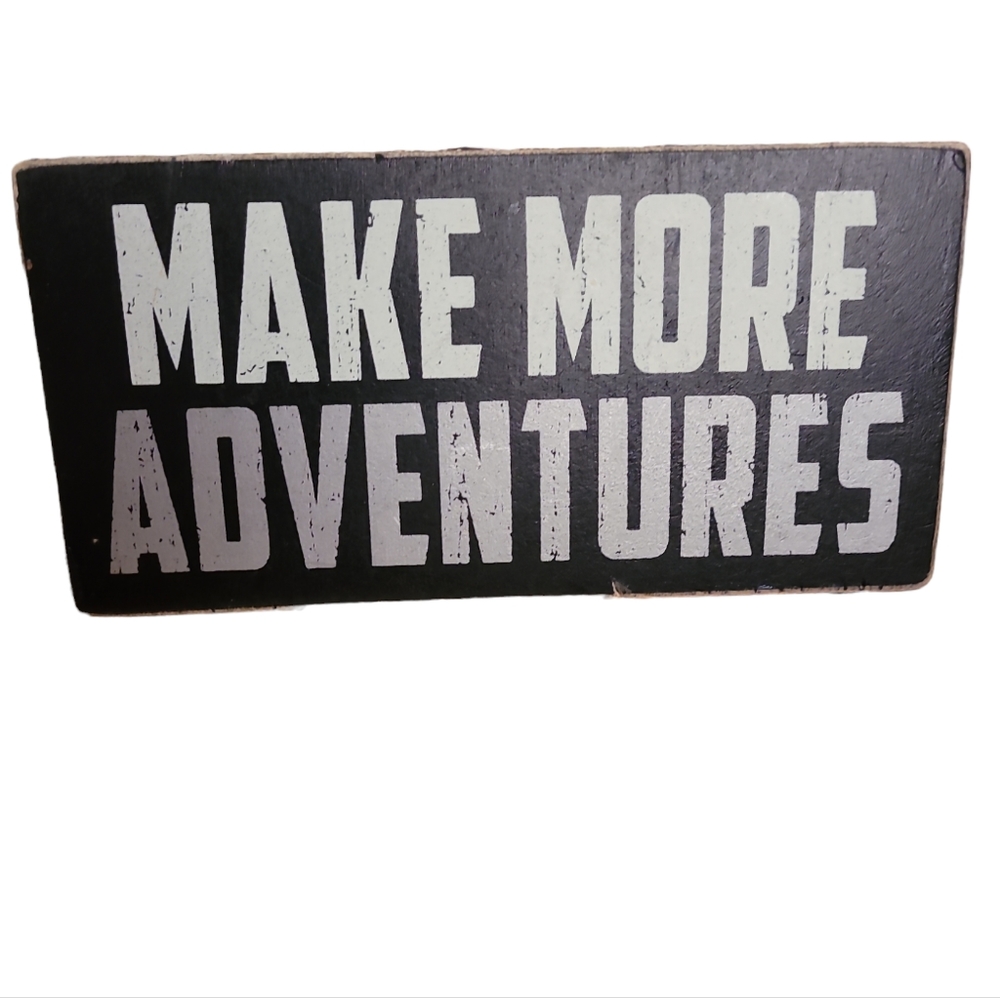 Make More Adventures Small Wooden Sign Designs By Kathy